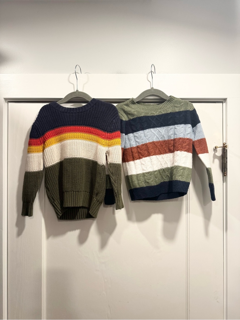 Gymboree Cat & Jack Striped Preppy Toddler Boy‎ Sweaters Bundle Lot 3T